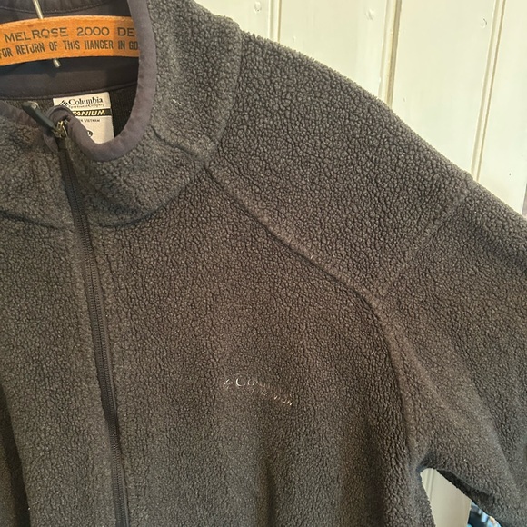 Columbia Men's Xxl grey Fleece zip up Sweater - Picture 3 of 4